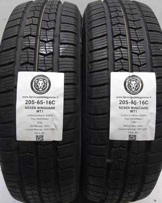 2 GOMME 205 65 16C NEXEN A60894