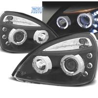 FARI PER RENAULT CLIO 01-05 ANGEL EYES FONDO CCFL 