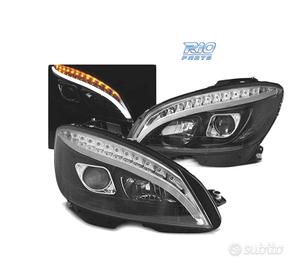 FARI MERCEDES W204 07-10 LUCE A LED TUBE DINAMICO 
