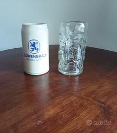 Boccali Birra Tedeschi Vintage da 1 Litro (Löwenbr