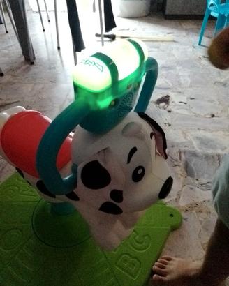 Cagnolino saltella e gira Fisher Price
