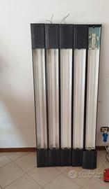 Nr. 5 Plafoniere al neon 168x15x6