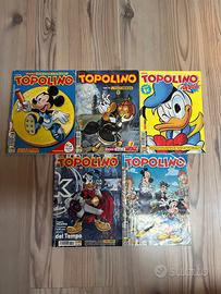 lotto 9 fumetti topolino disney