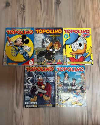 lotto 9 fumetti topolino disney
