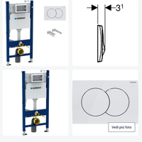 Delta Pack, Telaio Duofix 112 cm + sciacqu.+FISSAG