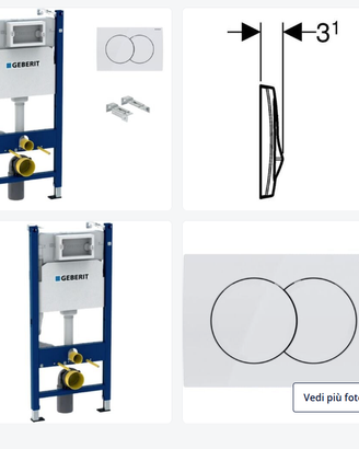 Delta Pack, Telaio Duofix 112 cm + sciacqu.+FISSAG
