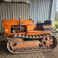 Trattrice agricola cingolata Fiat 411c1