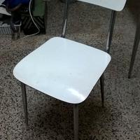 Sedia vintage in formica. ORIGINALE.