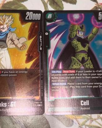 Carte dragon ball