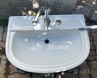 Lavandino per mobiletto bagno + rubinetto