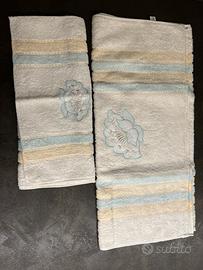 Set 2 asciugamani in cotone