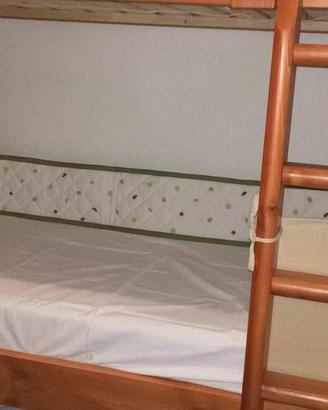 Letto a castello bambini - 3 posti letto