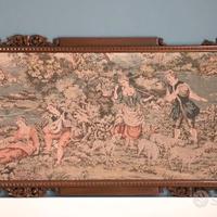 ARAZZO FRANCESE ANNI 70 IN TESSUTO GOBELIN