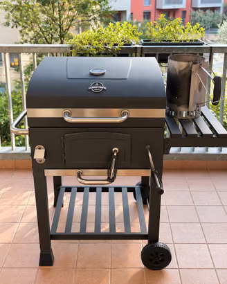 Barbecue Jamestown JAXON + set utensili BBQ