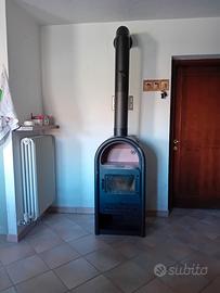stufa a legna in ghisa