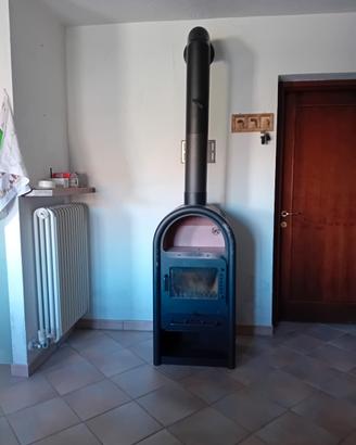 stufa a legna in ghisa