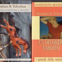 2 romanzi di Abraham B. Yehoshua