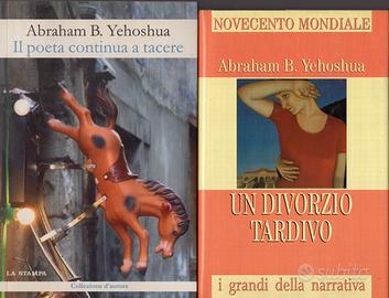 2 romanzi di Abraham B. Yehoshua