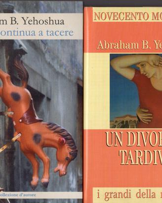 2 romanzi di Abraham B. Yehoshua