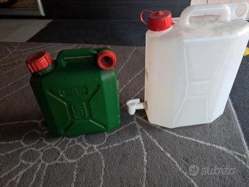 Tanica 5L + Tanica 10L con rubinetto