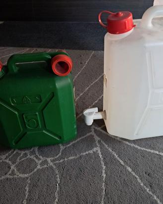 Tanica 5L + Tanica 10L con rubinetto