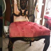 Sedie madre perla vintage