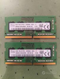 Ram DDR4 3200 per MacBook Apple o netbook windows