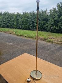 lampada a stelo anni 50 in ottone 