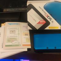 Nintendo 3Ds XL  colore blu e nero