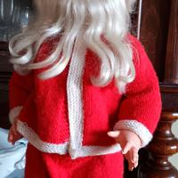 Bambola Babbo Natale Vintage