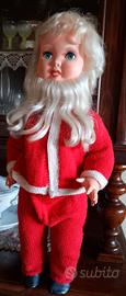 Bambola Babbo Natale Vintage