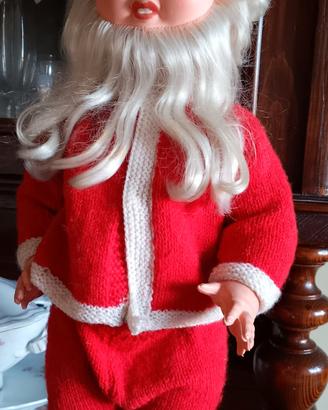 Bambola Babbo Natale Vintage
