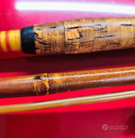 canna da pesca in bambu 