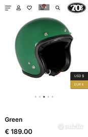 Casco jet vintage old 70's M