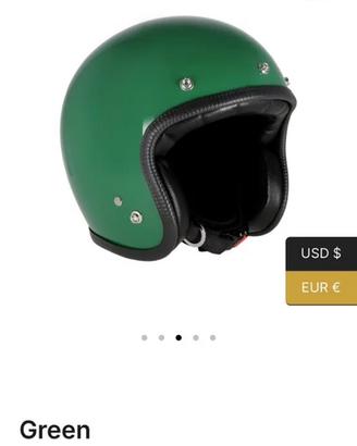 Casco jet vintage old 70's M