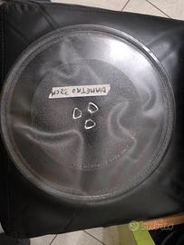 Piatto in vetro da 32cm diametro per microonde