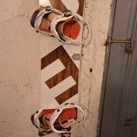 snowboard 155 e attacchi flux