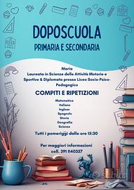 Lezioni private & Servizio doposcuola