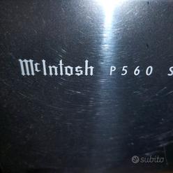 Preamplificatore Phono MM -  Mc Intosh P 560 -  			