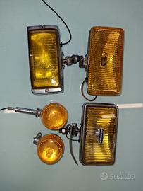 lotto fari fendinebbia Carello, Bosch + frecce