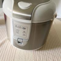 Cuociriso KeMar 1,8 L acciaio + cestello vapore