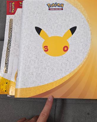 album e carte 30 aniversario pokemon