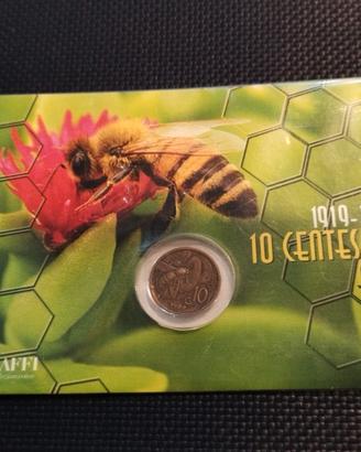 numismatica: Bolaffi 1919 -1937 10 centesimi. Ape