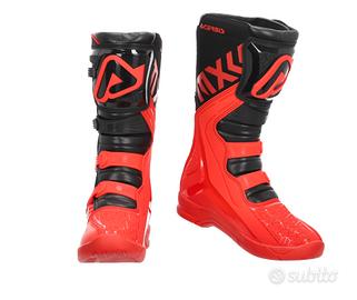 STIVALE ACERBIS X-TEAM 0022999 ENDURO CROSS red/bl
