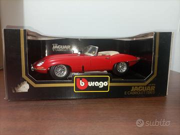 Jaguar E-Cabriolet del 1961 1/18 Burago