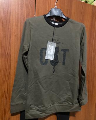 Completo bimba caldo cotone tg 8 anni
