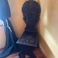 Sedia in legno vintage