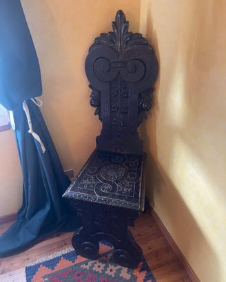 Sedia in legno vintage