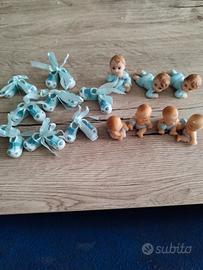 15 mini bomboniere nascita 