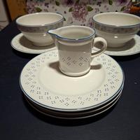 scodelle, piattini, bricchetto Ginori